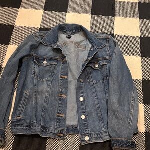 GAP Blue Denim Jacket with Button Details